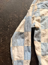Vintage 70’s Chambray Patchwork Shirt | small