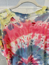Vintage Distressed Tie Dye Tee | Size Large
