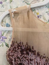 1920’s Sequin Beaded Evening Flapper Dress | xs/sm