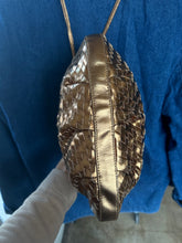 Vintage Golden Woven Purse