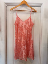 90’s Victoria’s Secret Gold Label Sheer Print Coral Slip Dress | Medium
