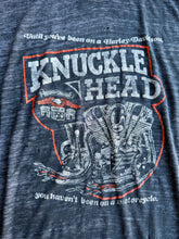 80’s Threadbare Harley Knuckle Head Brown’s Cycle Tee | Medium