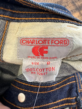 Vintage Charlotte Ford Long Denim Skirt|S