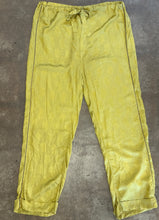 Vintage Yellow/Gold Silky Loungewear Novelty Chief Print Pants