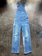 Vintage distressed roundhouse overalls | medium