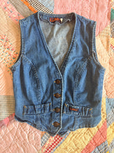 Vintage 70’s Landlubber Denim Vest | xs/sm