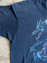 Vintage 1989 Dragon Fantasy Art Graphic Tee|Large