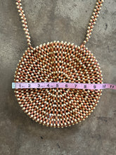 Vintage Wood Beaded Purse