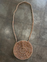 Vintage Wood Beaded Purse