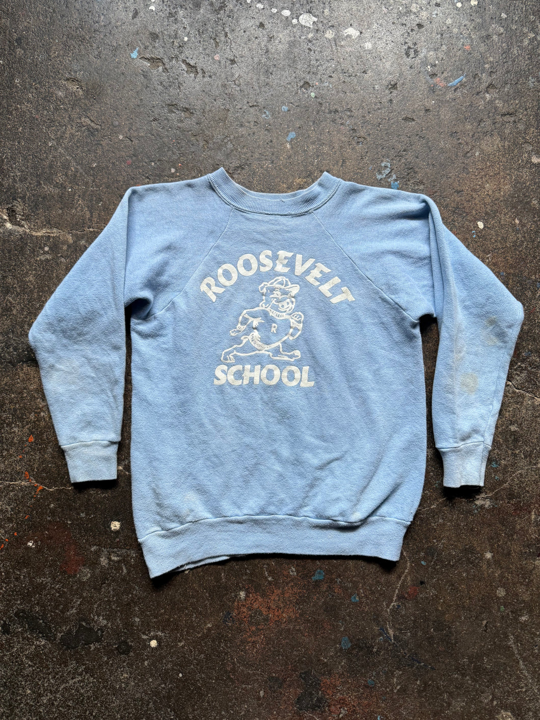 70’s Roosevelt School crewneck / xs/sm
