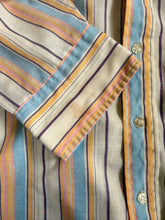 Vintage 70’s Thomaston Stripe Button Up Shirt | Large