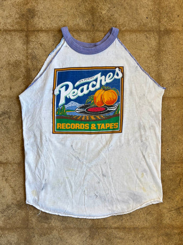 70’s 80’s Peaches Records Muscle Tee | Size Medium