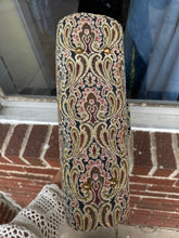 Vintage 50’s/60’s Handmade Paisley Tapestry Purse with Brass Turnlock Clasp