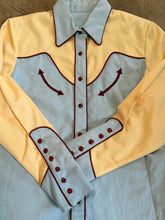 Vintage Scully Two-Tone Western Pearl Snap Shirt | Medium
