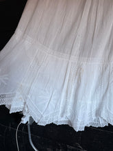 Antique Edwardian Petticoat Skirt | Medium