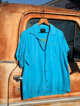 Vintage 60’s King Louie Rayon Chain Stitched Bowling Shirt | Tag size L