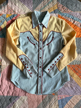 Vintage Scully Two-Tone Western Pearl Snap Shirt | Medium