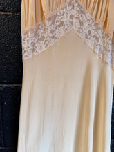 Vintage 30’s Peach Rayon Slip Gown | xs/sm