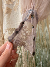 Rare! 30’s 40’s Lavender Net Lace Gown | xxs