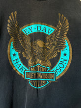 Vintage 1990 Harley Davidson Eagle Graphic Tee|Large