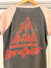 Vintage 80’s Def Leppard Raglan Concert Tee | small