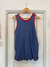 70’s champion blue bar reversible practice tank | medium