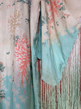 70’s Japanese Pastel Ombré Silk Kimono