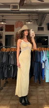 Vintage 30’s Peach Rayon Slip Gown | xs/sm