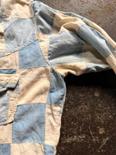 Vintage 70’s Chambray Patchwork Shirt | small