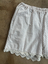 Vintage Cotton Floral Bloomer Shorts|Medium