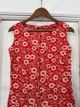 Vintage 70’s cotton daisy romper | sm/m