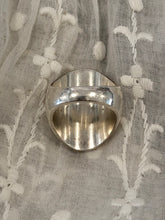 Vintage Sterling Silver Ribbed Dome Ring | Size 6.5