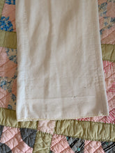 40’s ivory corduroy high waisted wide leg trousers | waist: 26"