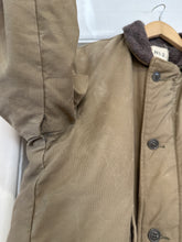 Vintage 50s/60s N1-2 Civilian Deck
Jacket - Khaki Sherpa Lined
Military Style Coat|Large
