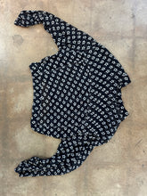 Vintage sheer star crop button up|medium