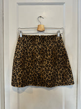 Vintage Leopard Mini Skirt|Small