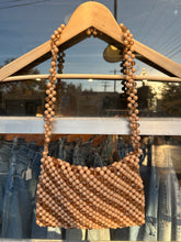 Vintage Ann Robin Beige/Peach Beaded Purse