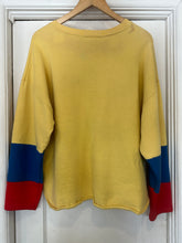Vintage LeTigre Color Block Sweatshirt