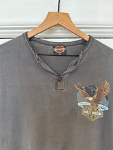 Vintage Harley Henley long sleeve tee | medium