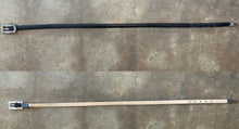 Vintage Brighton Belt With Black Crocodile-Embossed Leather