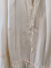 Antique Edwardian Layered lace embroidered petticoat skirt | xs