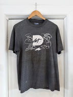 Vintage Gray Graphic Tee | Tag Size XL