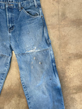 Vintage distressed Dickies double knee denim jeans 32x34