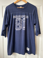 Vintage Indianapolis colts 3/4 sleeve tee