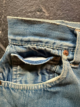 Vintage 50’s Levi’s 701 Selvedge Hidden Rivet Cutoffs | 24" waist