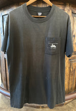 Vintage V-Twin Supermarket Custer Washington Biker Pocket Tee|XL
