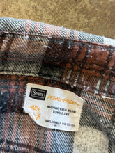 Vintage Sears Printed Flannel | X-Large
