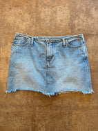 Vintage Y2K Denim Mini Skirt | Size 32