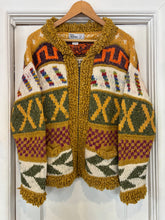 Vintage Wool Zip Up Sweater | X-Large