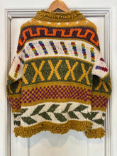 Vintage Wool Zip Up Sweater | X-Large